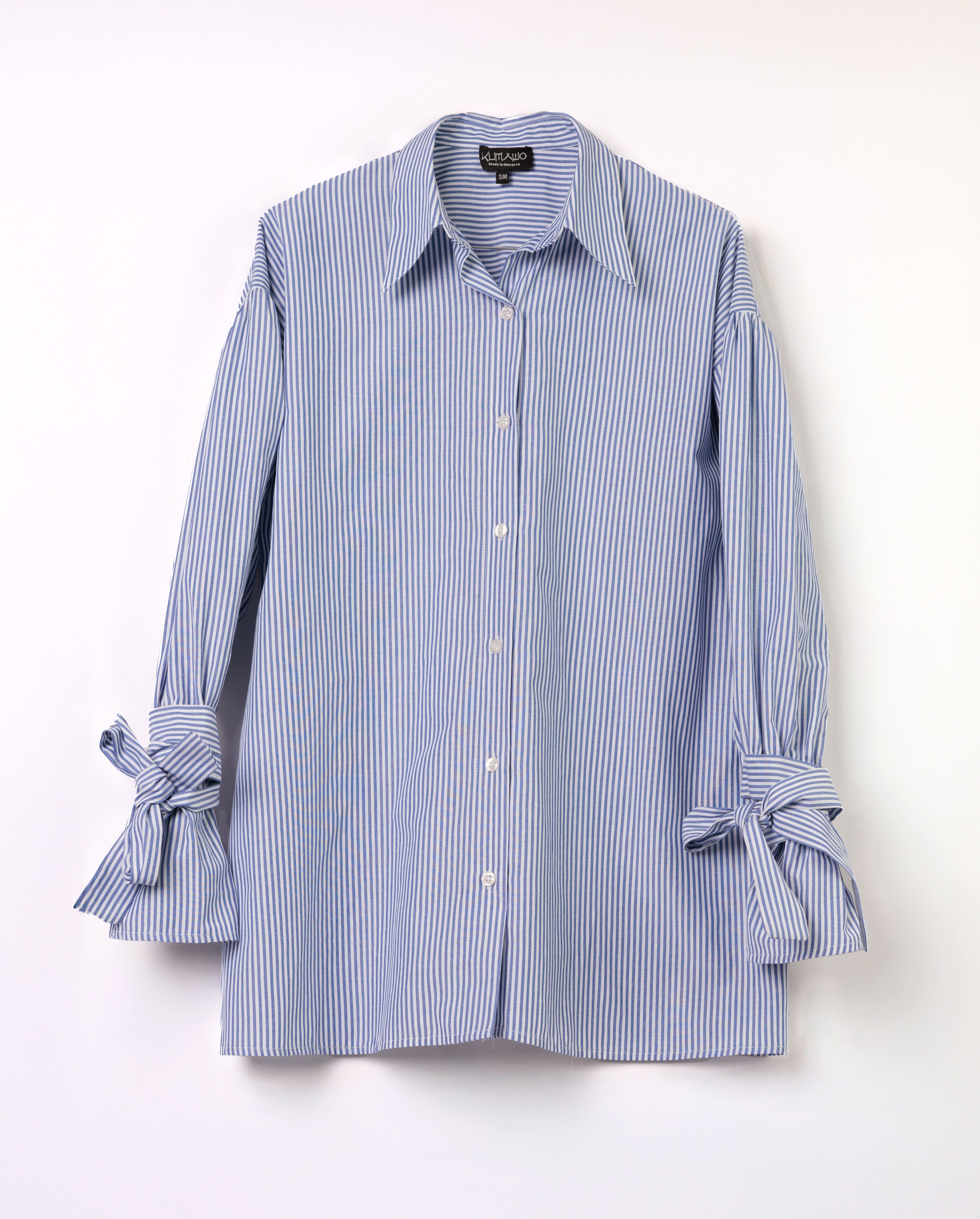 Busan – The Coastal Charm – Bleu rayé